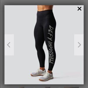 Born Primitive defy impossible booty scrunch leggings black women's M Medium